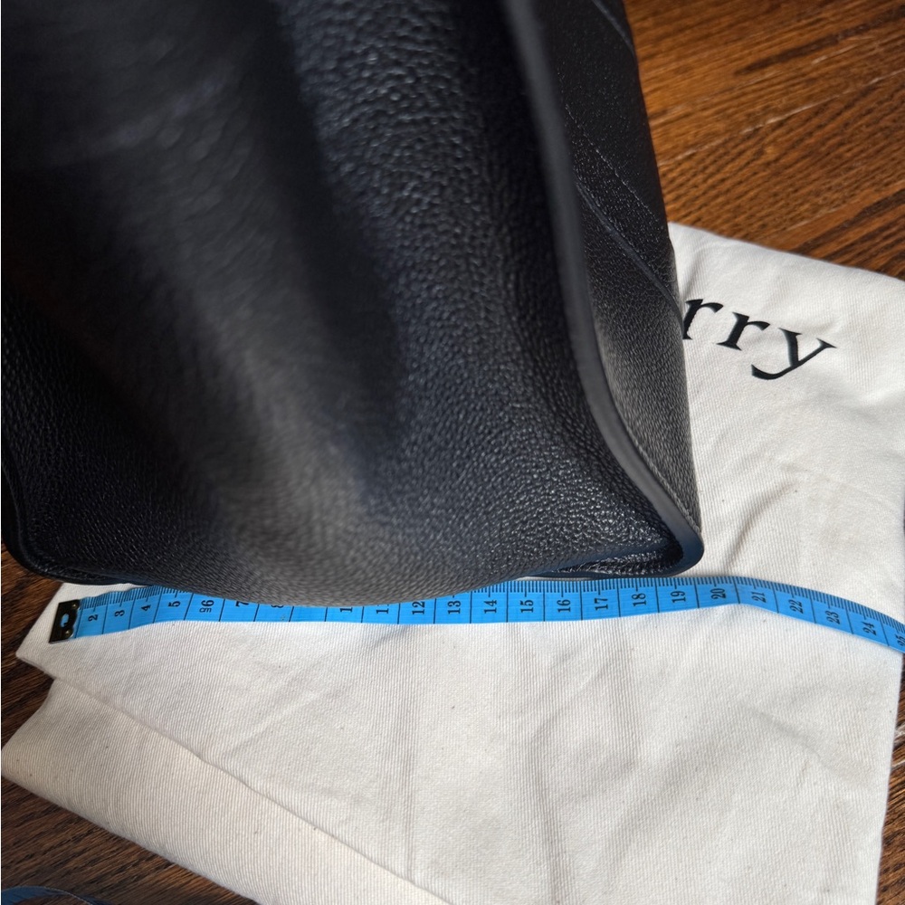 Mulberry Black Leather Tote with Orange Interior - Picture 12 of 12